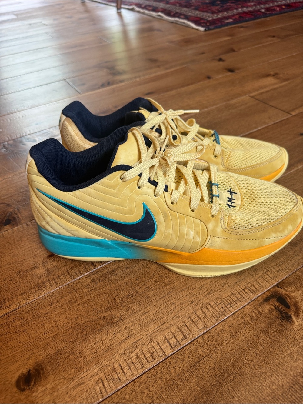 Nike Ja 2 sonic yellow tropical teal